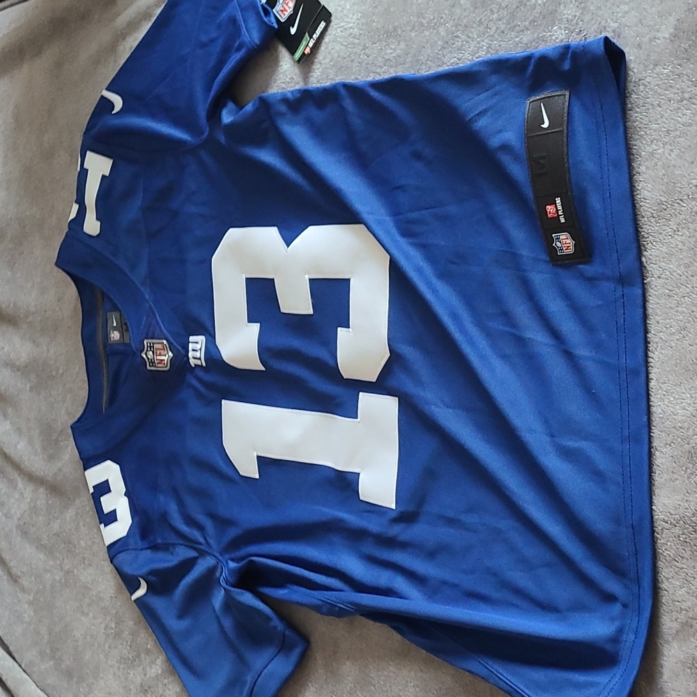 NIKE Men's New York Giants Odell Backham Jr Royal Vapor Jersey Size Medium